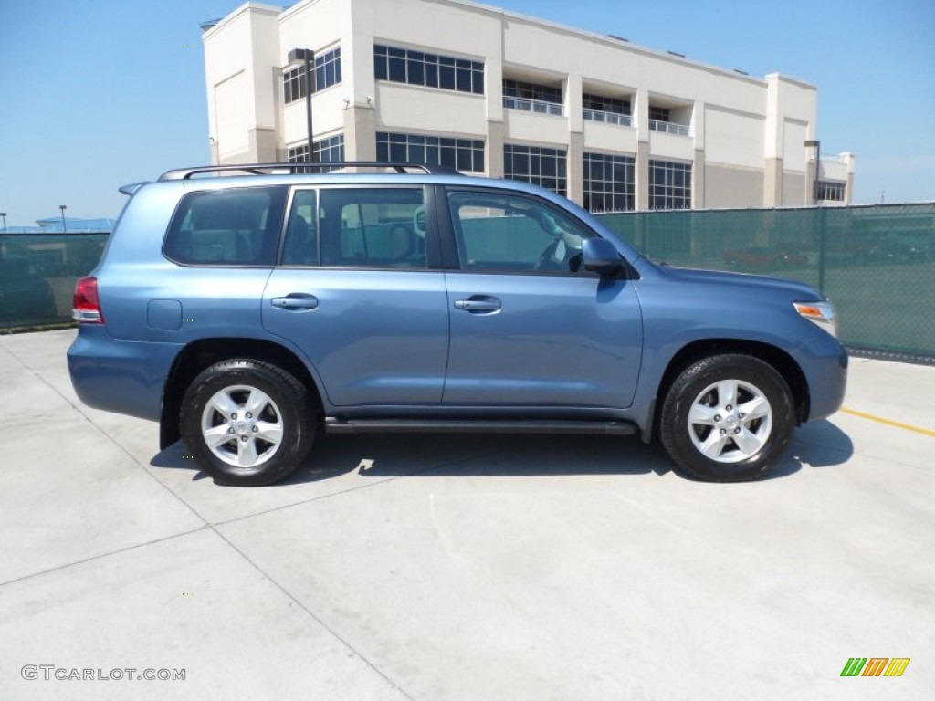 2008 Land Cruiser  - Pacific Blue Metallic / Dark Gray photo #2