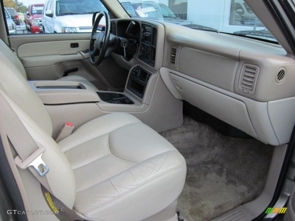 2003 Suburban 1500 LT 4x4 - Light Pewter Metallic / Tan/Neutral photo #10