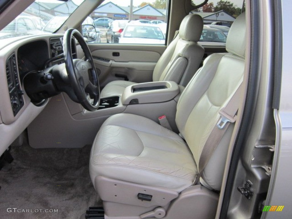 2003 Suburban 1500 LT 4x4 - Light Pewter Metallic / Tan/Neutral photo #16