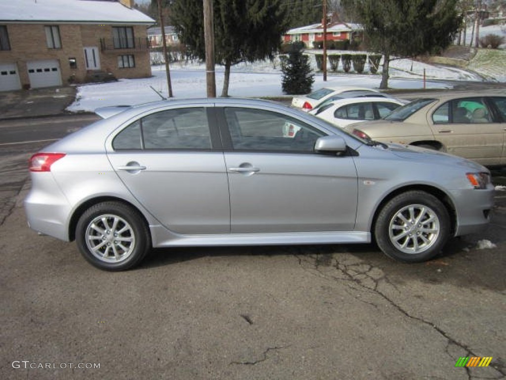 Apex Silver Metallic 2011 Mitsubishi Lancer Sportback ES Exterior Photo #59307356