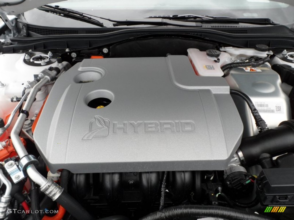 2012 Ford Fusion Hybrid 2.5 Liter Atkinson Cycle DOHC 16-Valve VVT Duratec 4 Cylinder Gasoline/Electric Hybrid Engine Photo #59307869