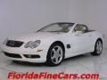 2003 Alabaster White Mercedes-Benz SL 500 Roadster  photo #1