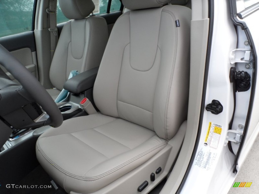 Medium Light Stone Interior 2012 Ford Fusion Hybrid Photo #59307923