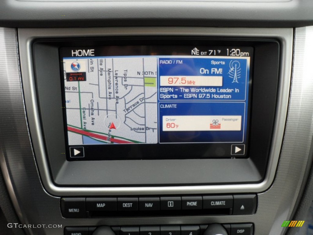 2012 Ford Fusion Hybrid Navigation Photos