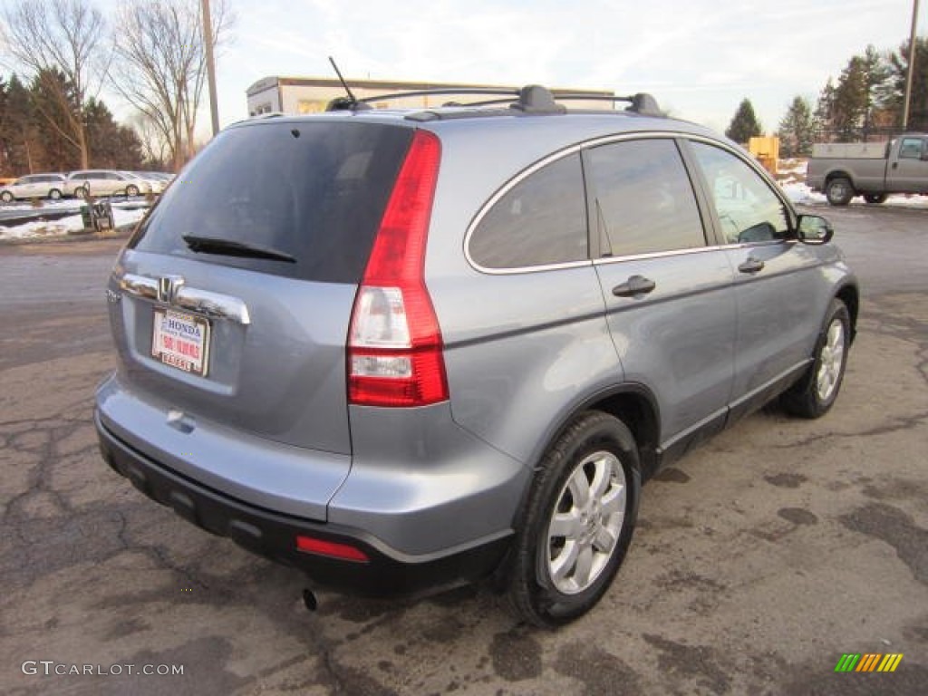 2009 CR-V EX 4WD - Glacier Blue Metallic / Gray photo #7