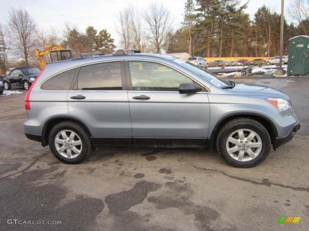 2009 CR-V EX 4WD - Glacier Blue Metallic / Gray photo #8