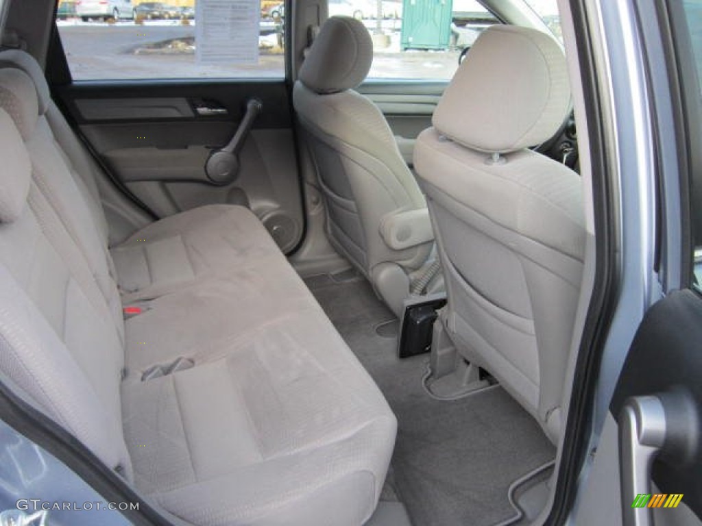2009 CR-V EX 4WD - Glacier Blue Metallic / Gray photo #12