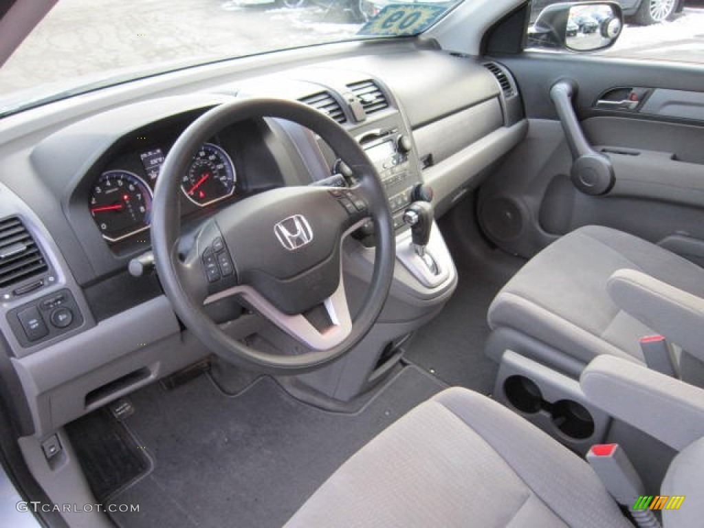 2009 CR-V EX 4WD - Glacier Blue Metallic / Gray photo #17