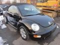 Black 2003 Volkswagen New Beetle GLS Convertible