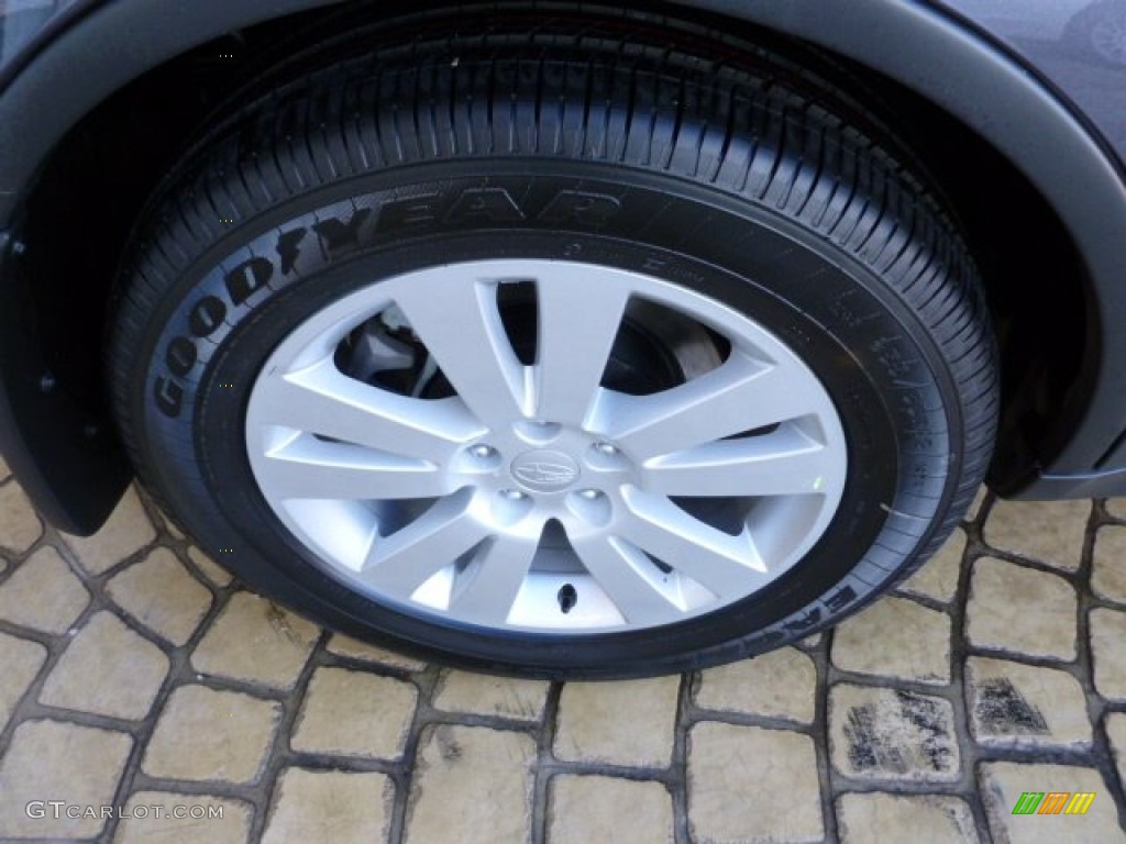 2012 Tribeca 3.6R Limited - Graphite Gray Metallic / Slate Gray photo #9