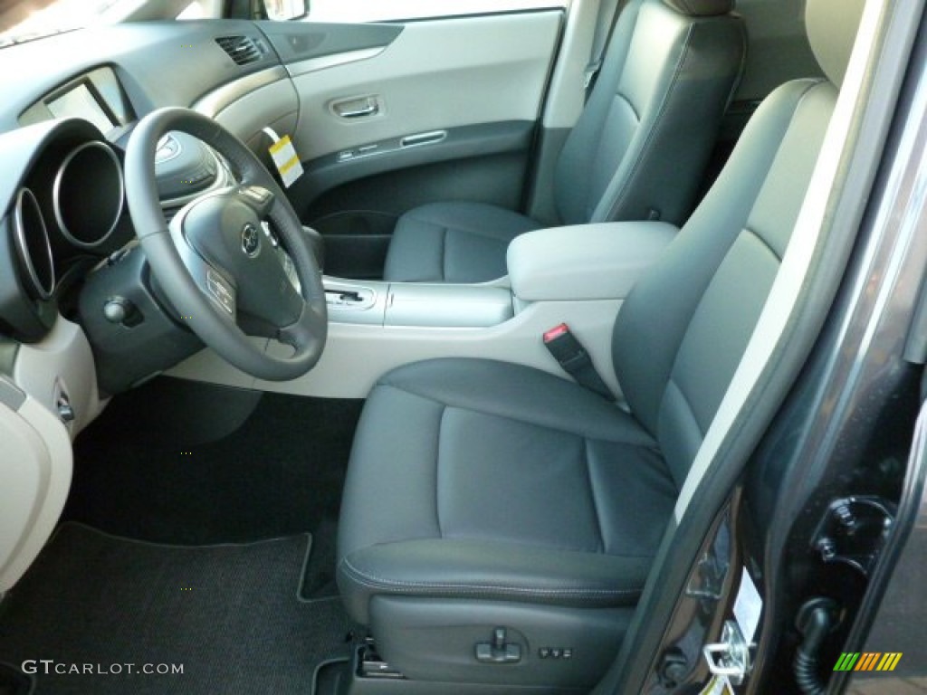 Slate Gray Interior 2012 Subaru Tribeca 3.6R Limited Photo #59309105