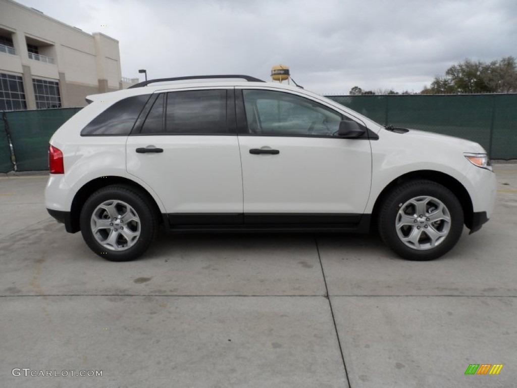 White Suede 2012 Ford Edge SE EcoBoost Exterior Photo #59309153