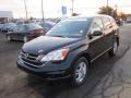 2010 Crystal Black Pearl Honda CR-V EX AWD  photo #3