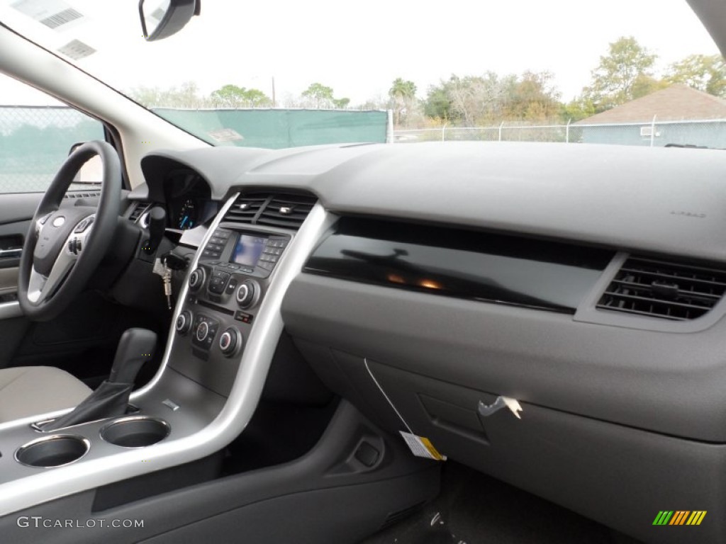 2012 Ford Edge SE EcoBoost Medium Light Stone Dashboard Photo #59309303