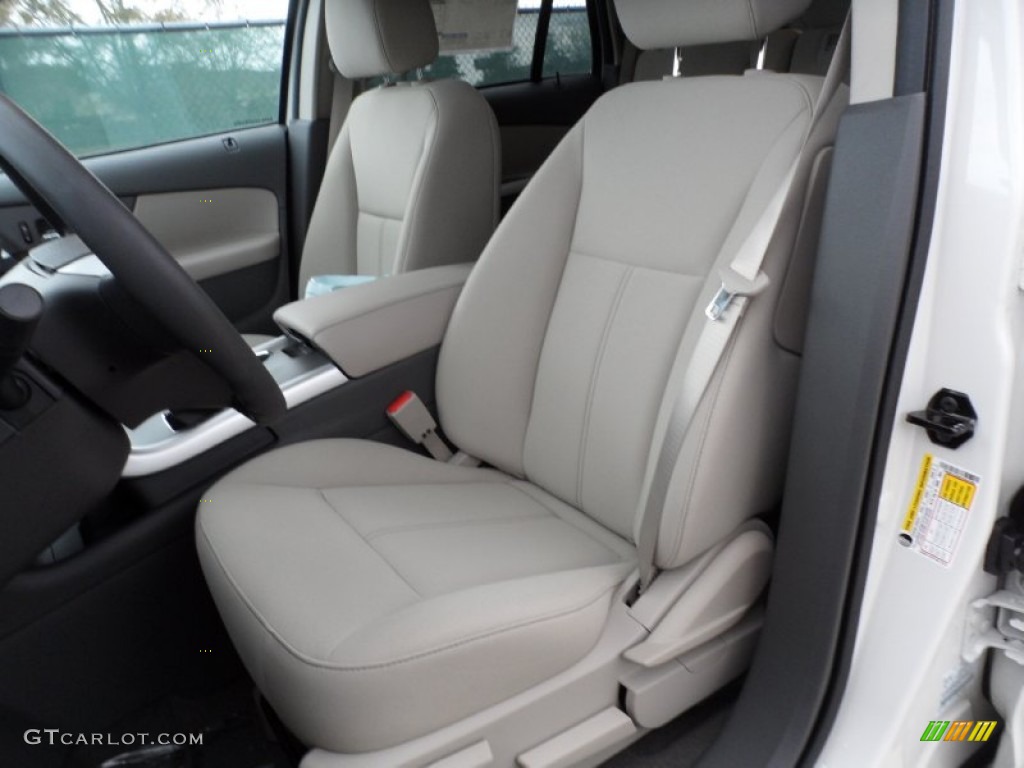 Medium Light Stone Interior 2012 Ford Edge SE EcoBoost Photo #59309369