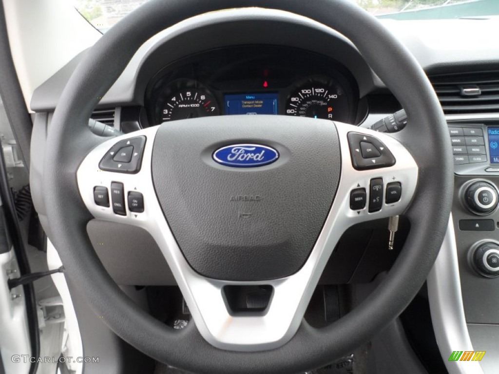 2012 Ford Edge SE EcoBoost Steering Wheel Photos