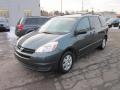 2005 Aspen Green Pearl Toyota Sienna LE  photo #3