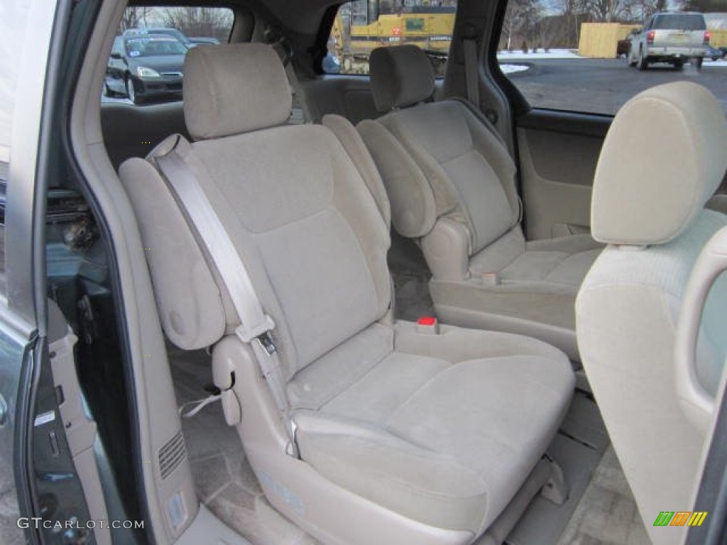 2005 Sienna LE - Aspen Green Pearl / Taupe photo #12