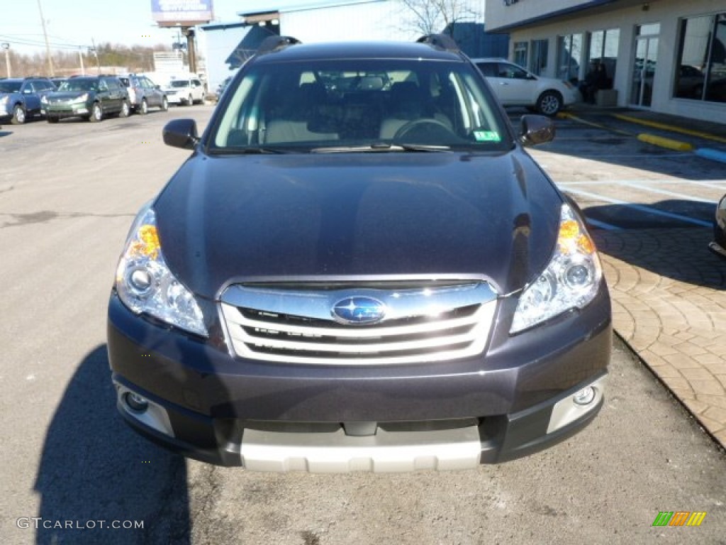 2012 Outback 3.6R Limited - Graphite Gray Metallic / Off Black photo #2