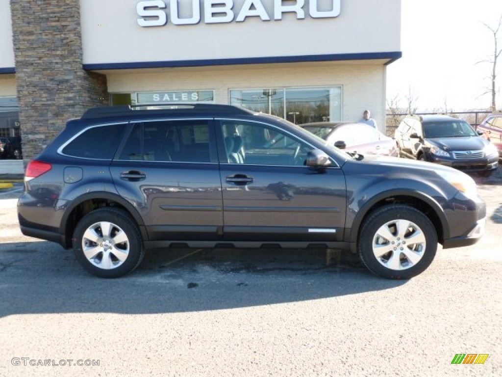 2012 Outback 3.6R Limited - Graphite Gray Metallic / Off Black photo #7