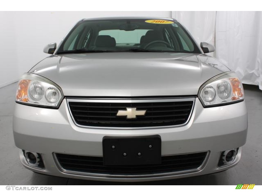 2007 Malibu LT Sedan - Silverstone Metallic / Titanium Gray photo #2