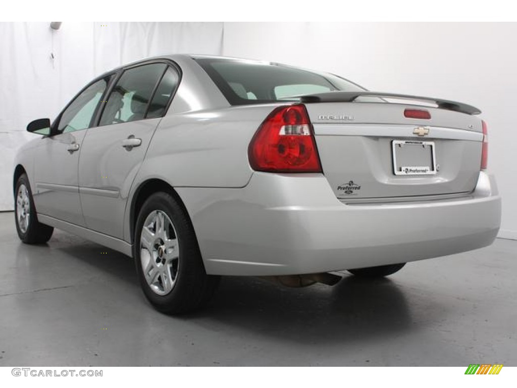 2007 Malibu LT Sedan - Silverstone Metallic / Titanium Gray photo #6