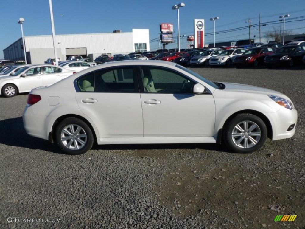 Satin White Pearl 2012 Subaru Legacy 2.5i Exterior Photo #59310188