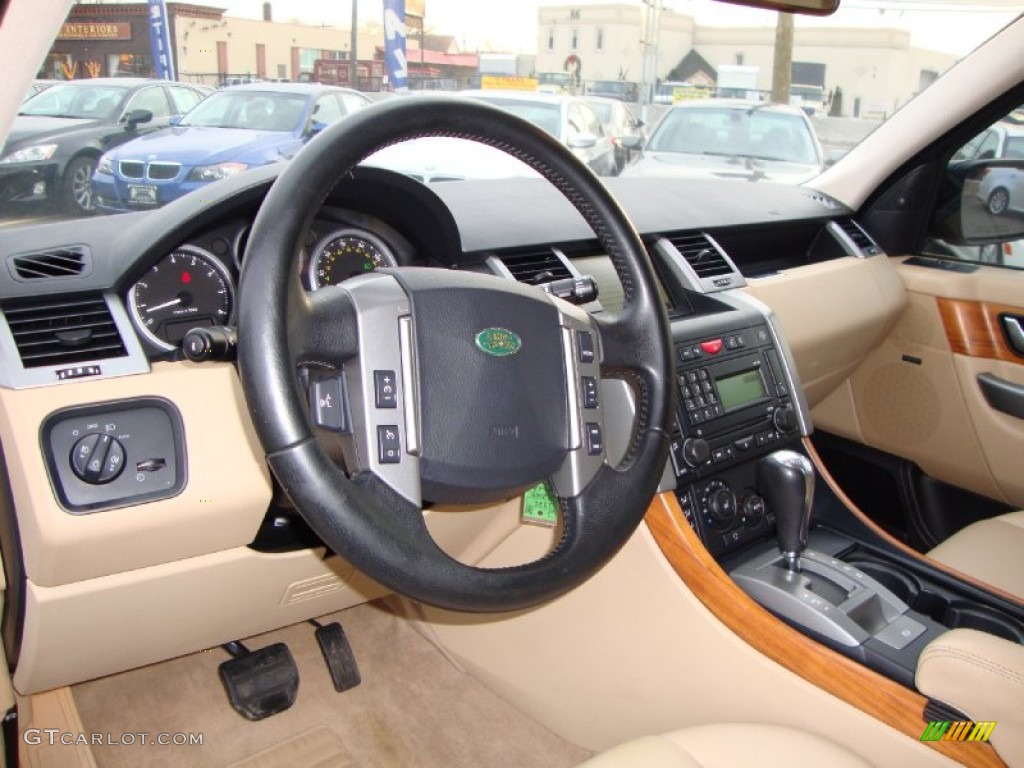 Almond Interior 2008 Land Rover Range Rover Sport HSE Photo #59310674