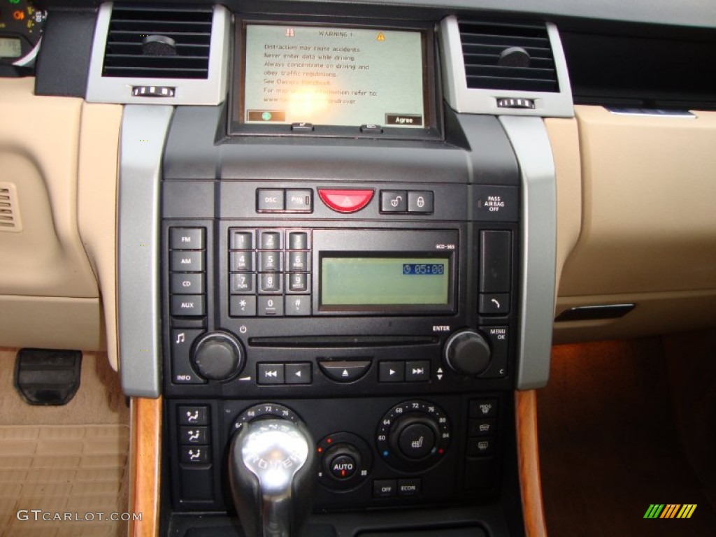 2008 Land Rover Range Rover Sport HSE Controls Photo #59310779