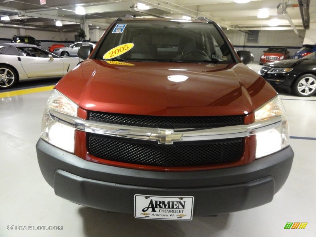 2005 Equinox LS - Salsa Red Metallic / Light Gray photo #3