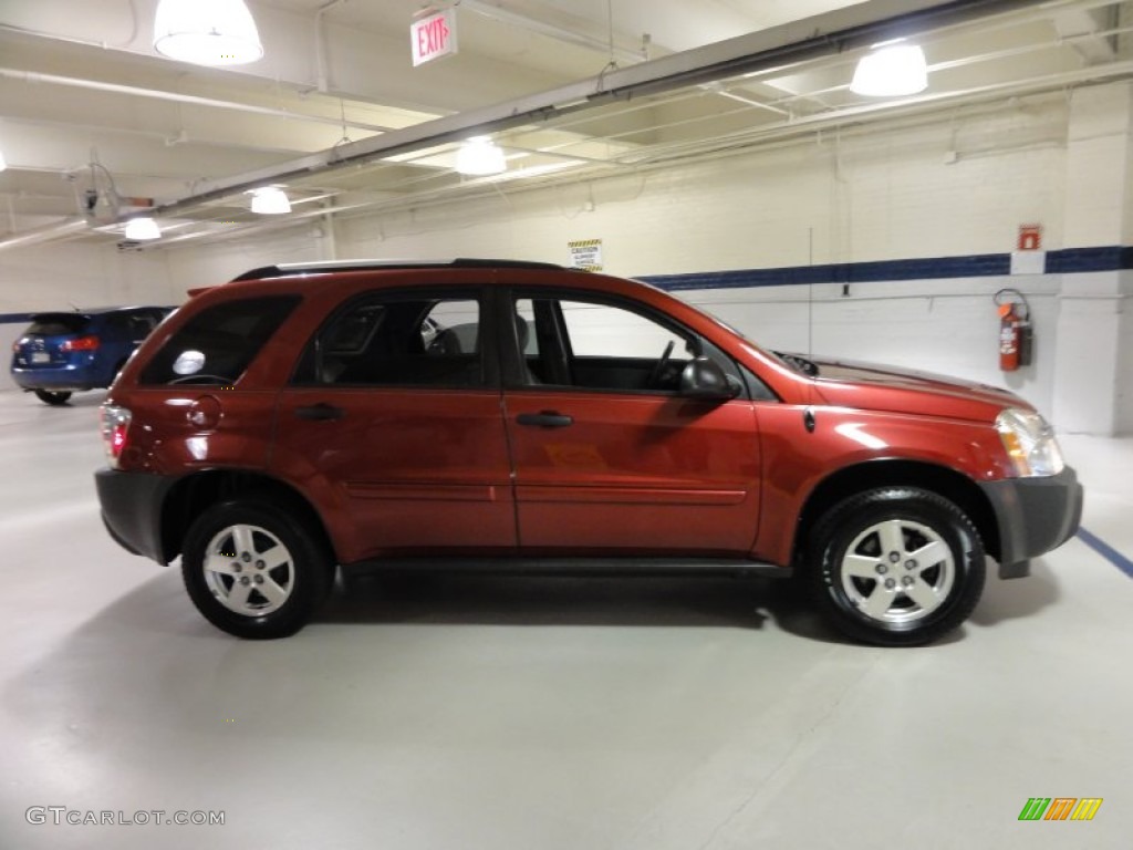 2005 Equinox LS - Salsa Red Metallic / Light Gray photo #7
