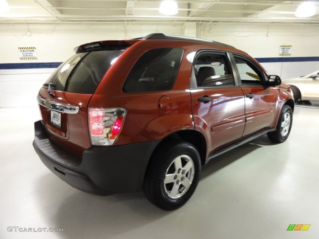 2005 Equinox LS - Salsa Red Metallic / Light Gray photo #8