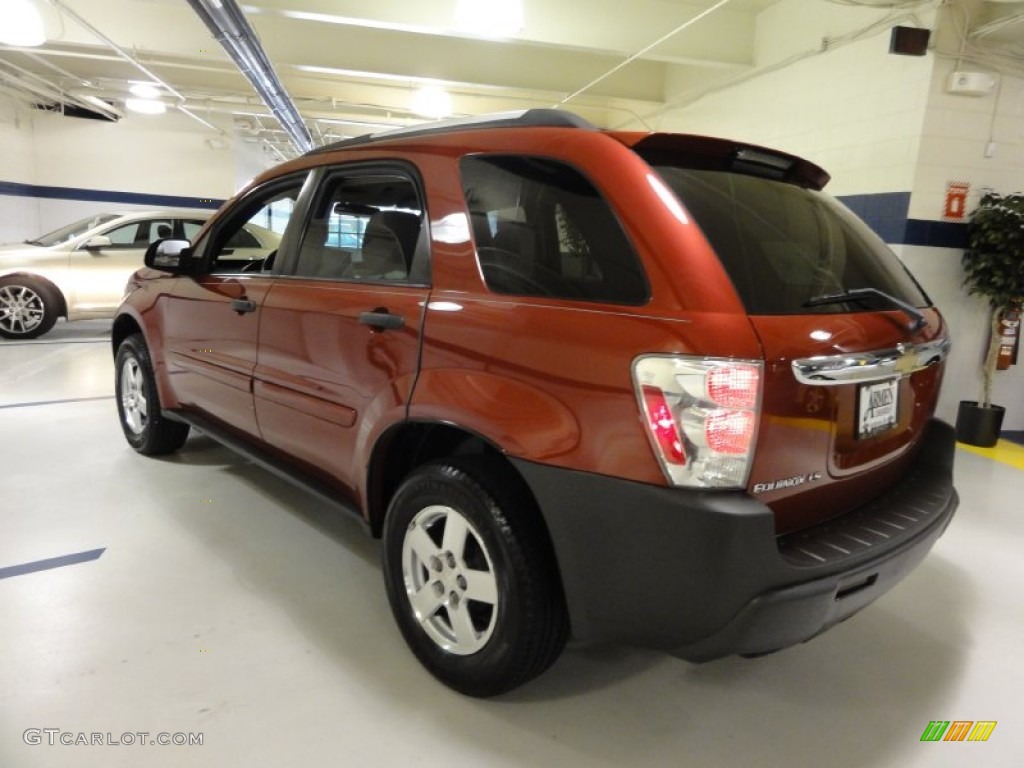 2005 Equinox LS - Salsa Red Metallic / Light Gray photo #10