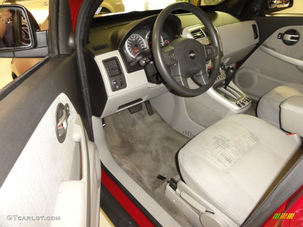 2005 Equinox LS - Salsa Red Metallic / Light Gray photo #13