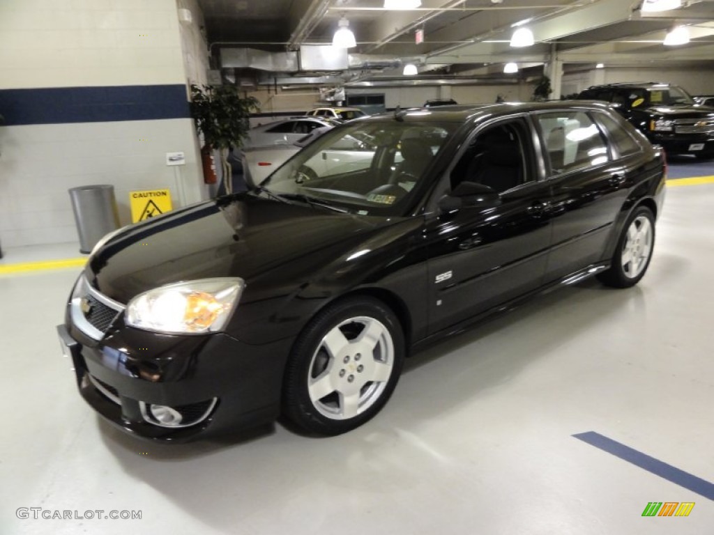 Black Chevrolet Malibu