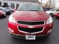 2012 Crystal Red Tintcoat Chevrolet Traverse LT  photo #3