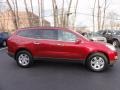 2012 Crystal Red Tintcoat Chevrolet Traverse LT  photo #4