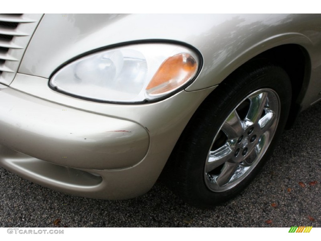 2005 PT Cruiser Touring Turbo Convertible - Linen Gold Metallic Pearl / Taupe/Pearl Beige photo #18