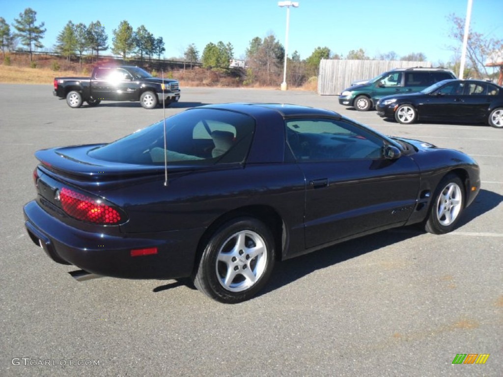2001 Firebird Coupe - Navy Blue Metallic / Ebony photo #6