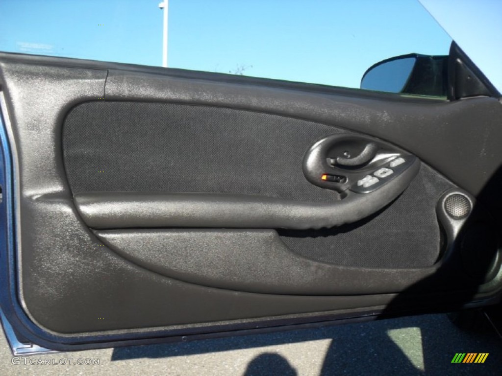 2001 Firebird Coupe - Navy Blue Metallic / Ebony photo #9