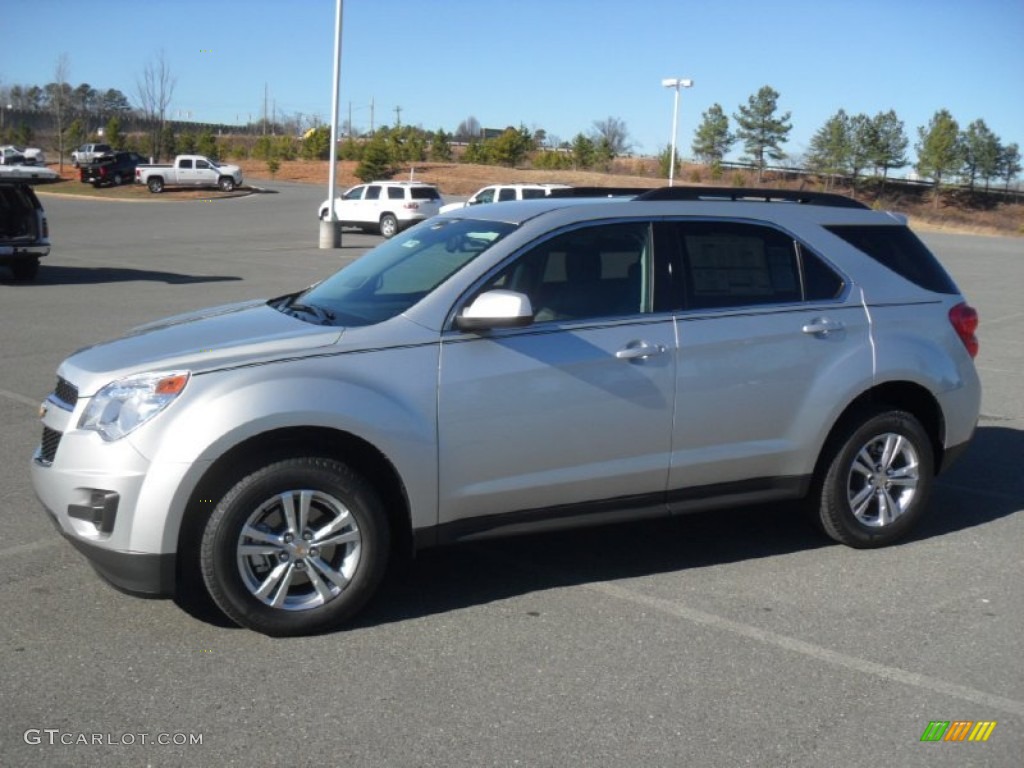 2012 Equinox LT - Silver Ice Metallic / Jet Black photo #3