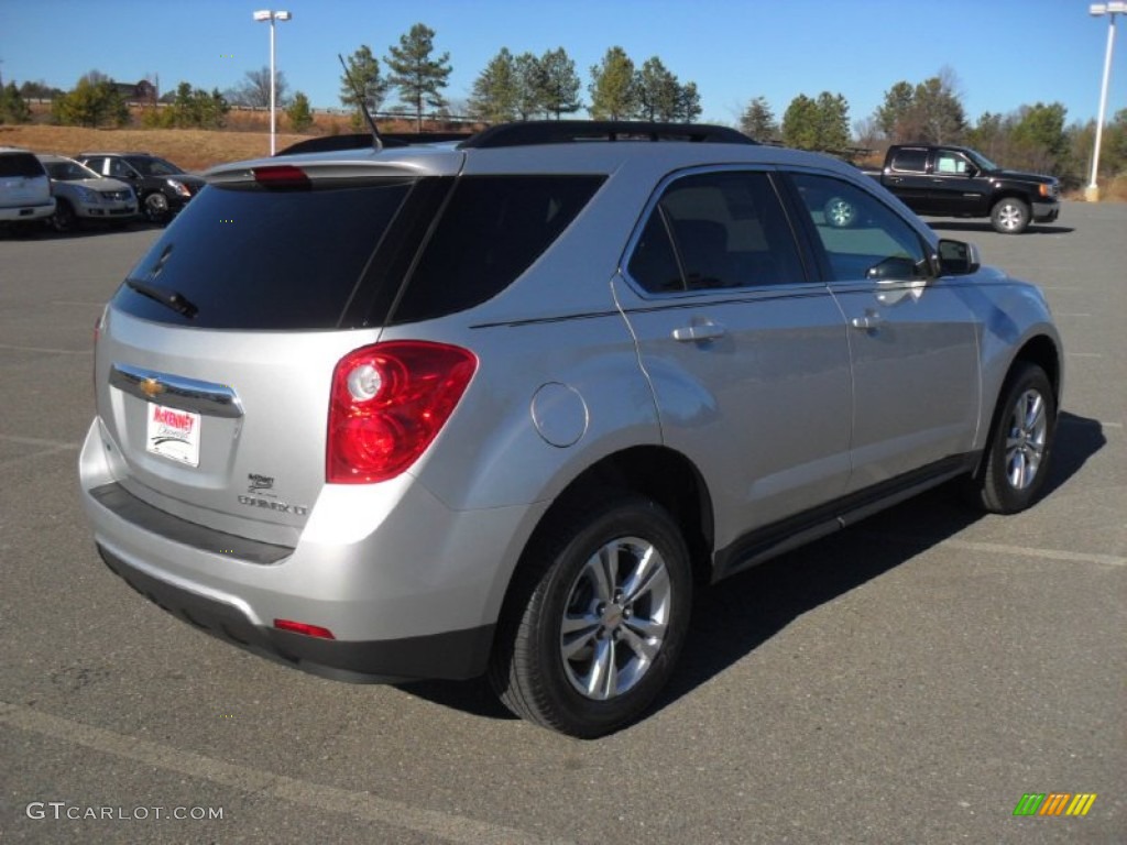 2012 Equinox LT - Silver Ice Metallic / Jet Black photo #6
