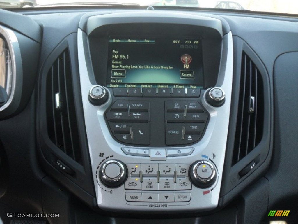 2012 Equinox LT - Silver Ice Metallic / Jet Black photo #12
