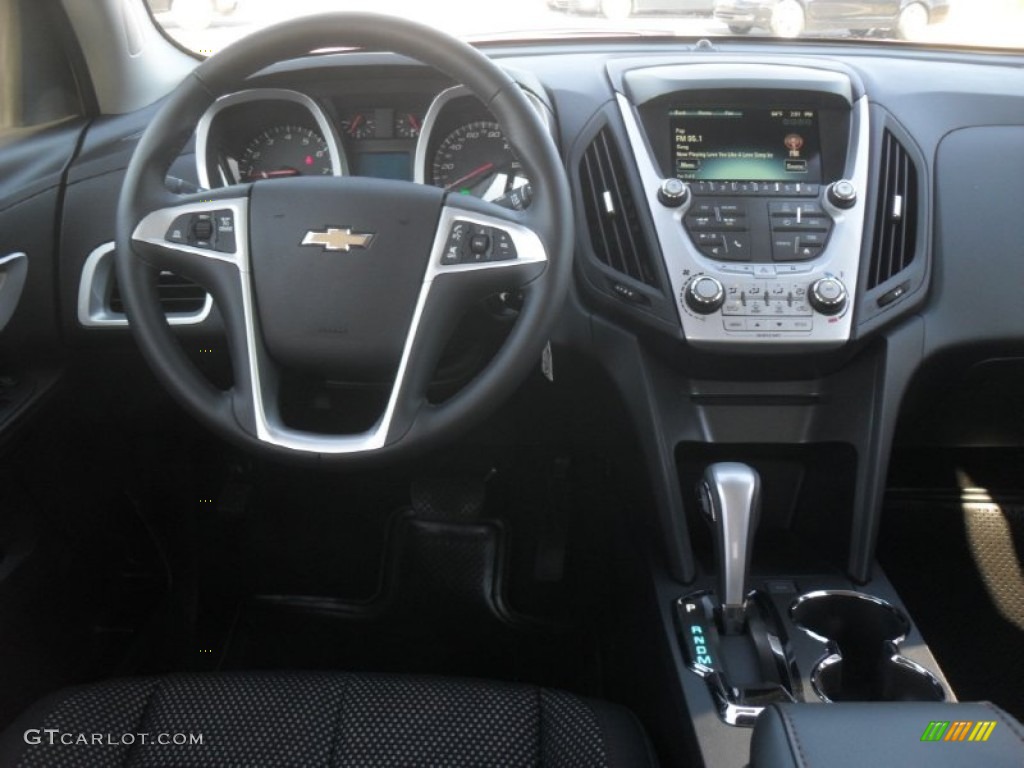 2012 Equinox LT - Silver Ice Metallic / Jet Black photo #16