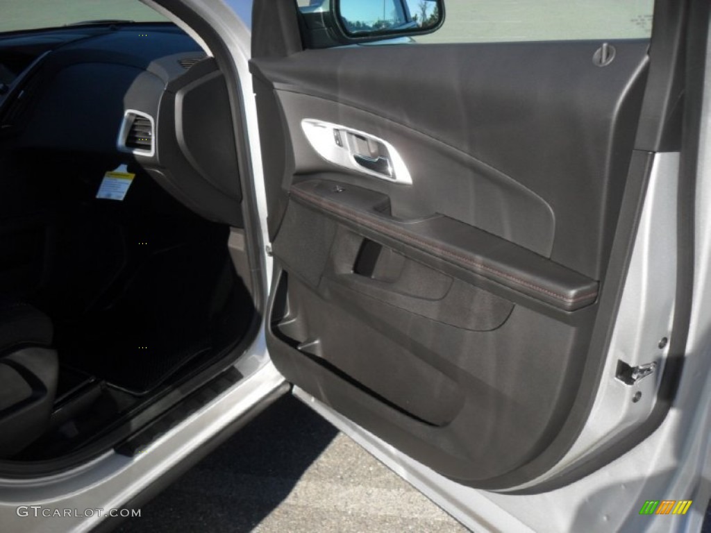 2012 Equinox LT - Silver Ice Metallic / Jet Black photo #22