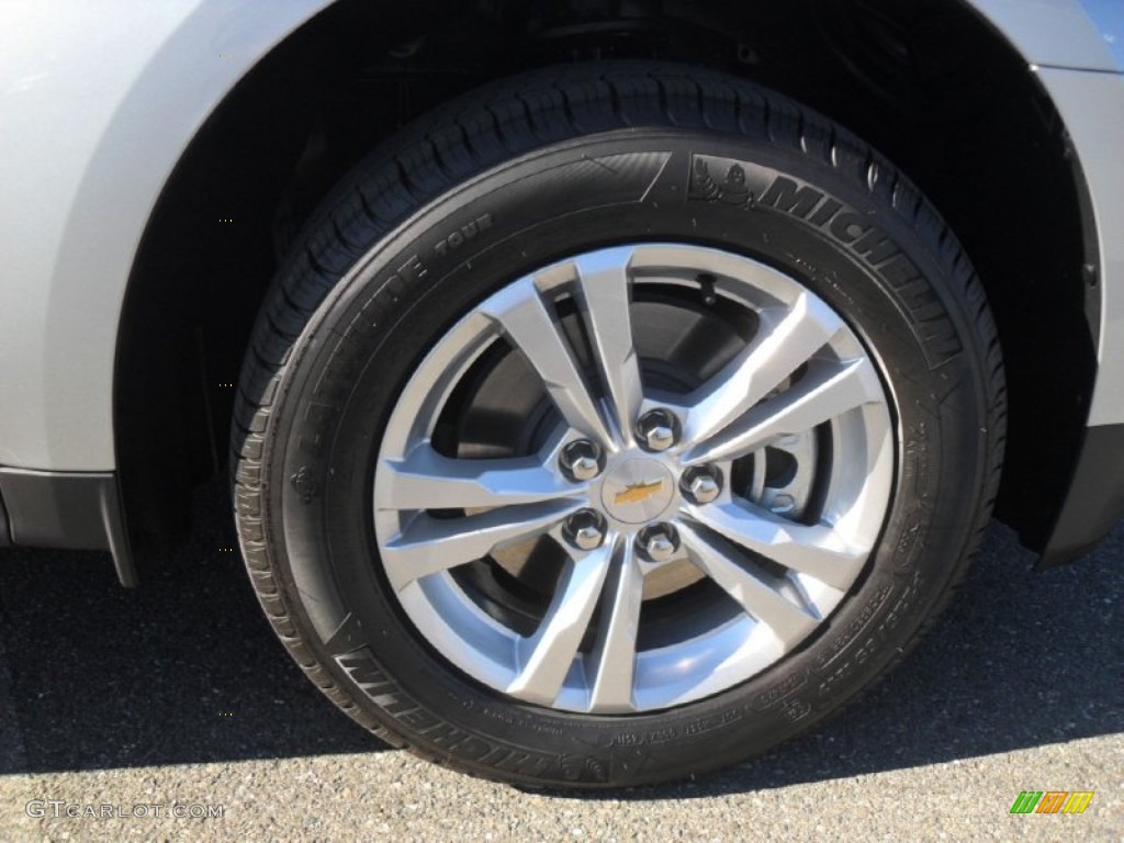 2012 Equinox LT - Silver Ice Metallic / Jet Black photo #23