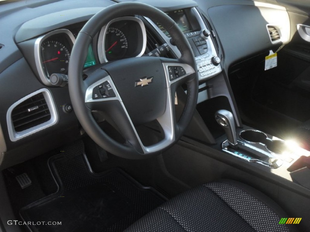 2012 Equinox LT - Silver Ice Metallic / Jet Black photo #25