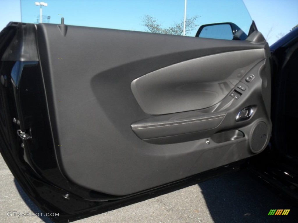 2012 Camaro SS Coupe - Black / Black photo #9