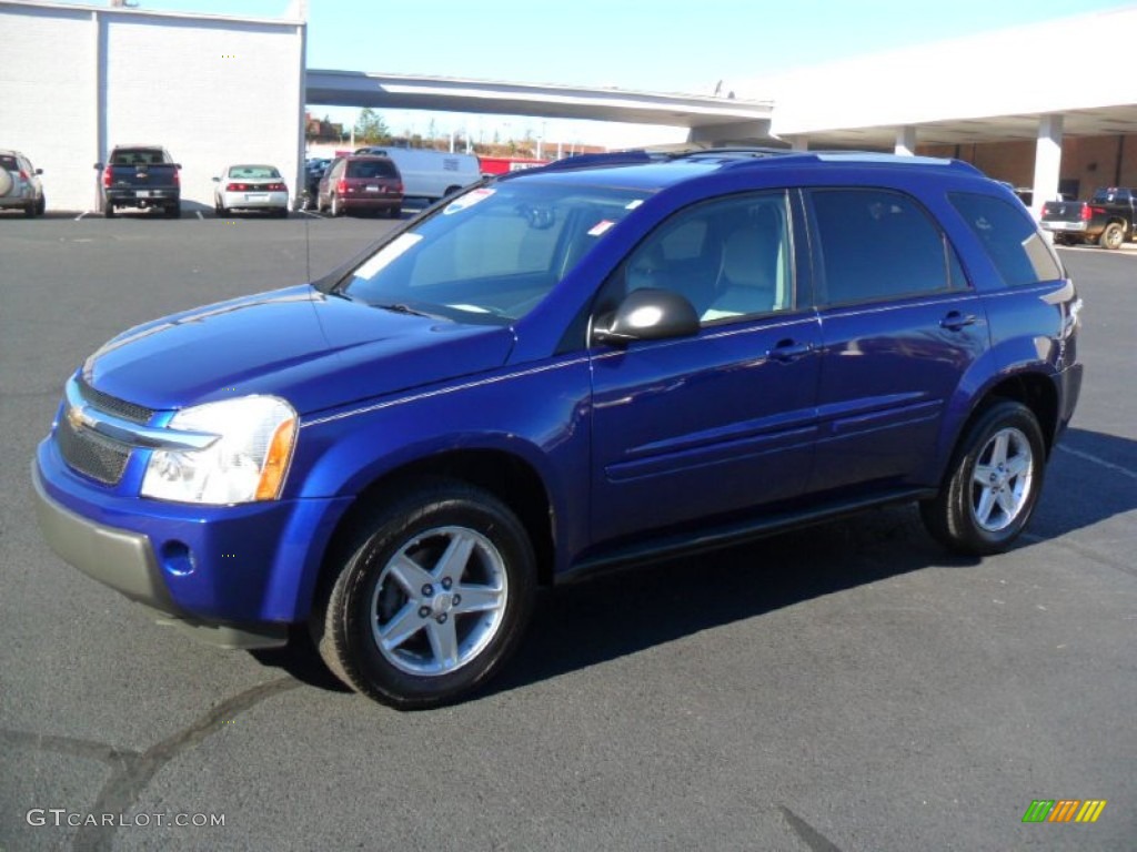 2005 Equinox LT - Laser Blue Metallic / Light Gray photo #1