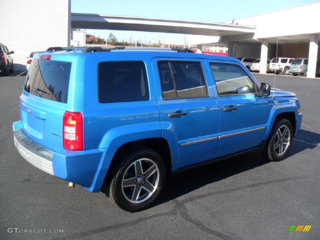 2008 Patriot Limited - Surf Blue Pearl / Dark Slate Gray photo #6